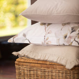 Purity Organic Cotton Standard Pillowcase Set | Natural Stripe-2