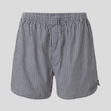 Reeve Mens Boxer Shorts | Black Stripe-1