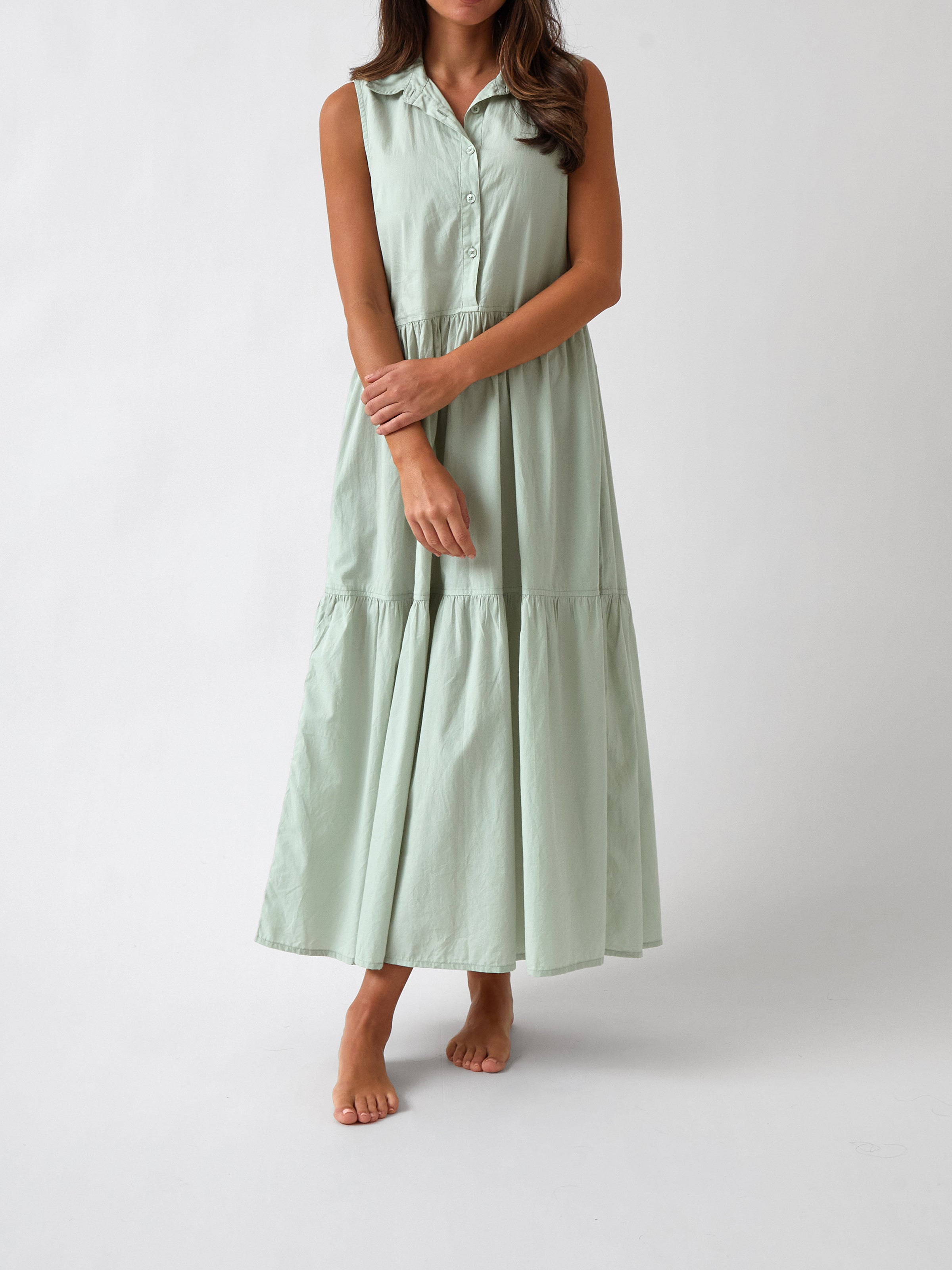 rhodes cotton dress Rhodes Cotton Swing Dress Black Gingham