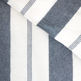 Riverton Duvet Cover Set | Blue Stripe-4
