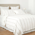 Shoreline Duvet Cover Set | Natural Stripe-3