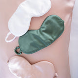 Silk Eye Mask | White-3