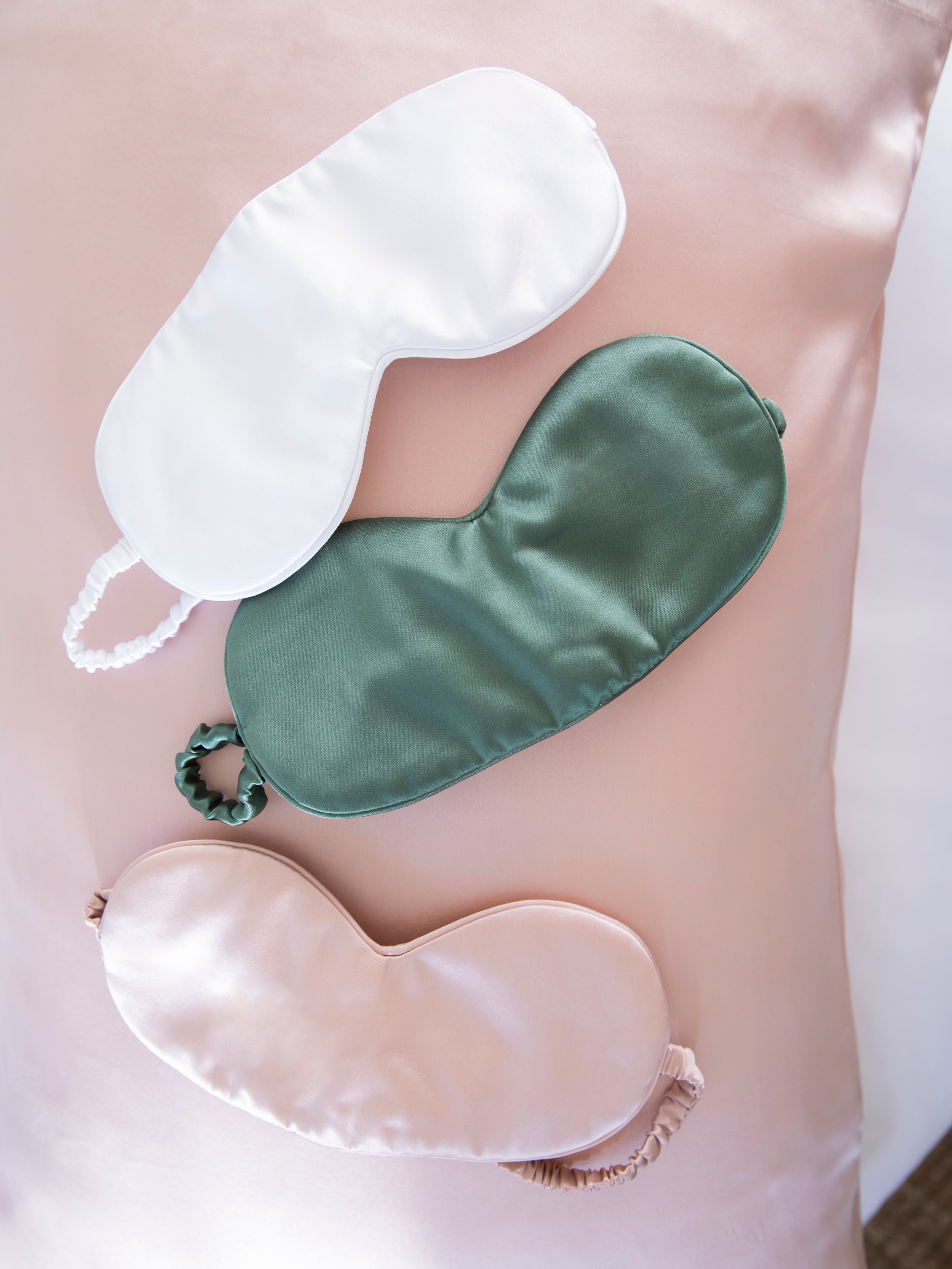 Silk Eye Mask | White-3