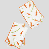 Starship Carrot Washcloth Set of 2 | Multi-2