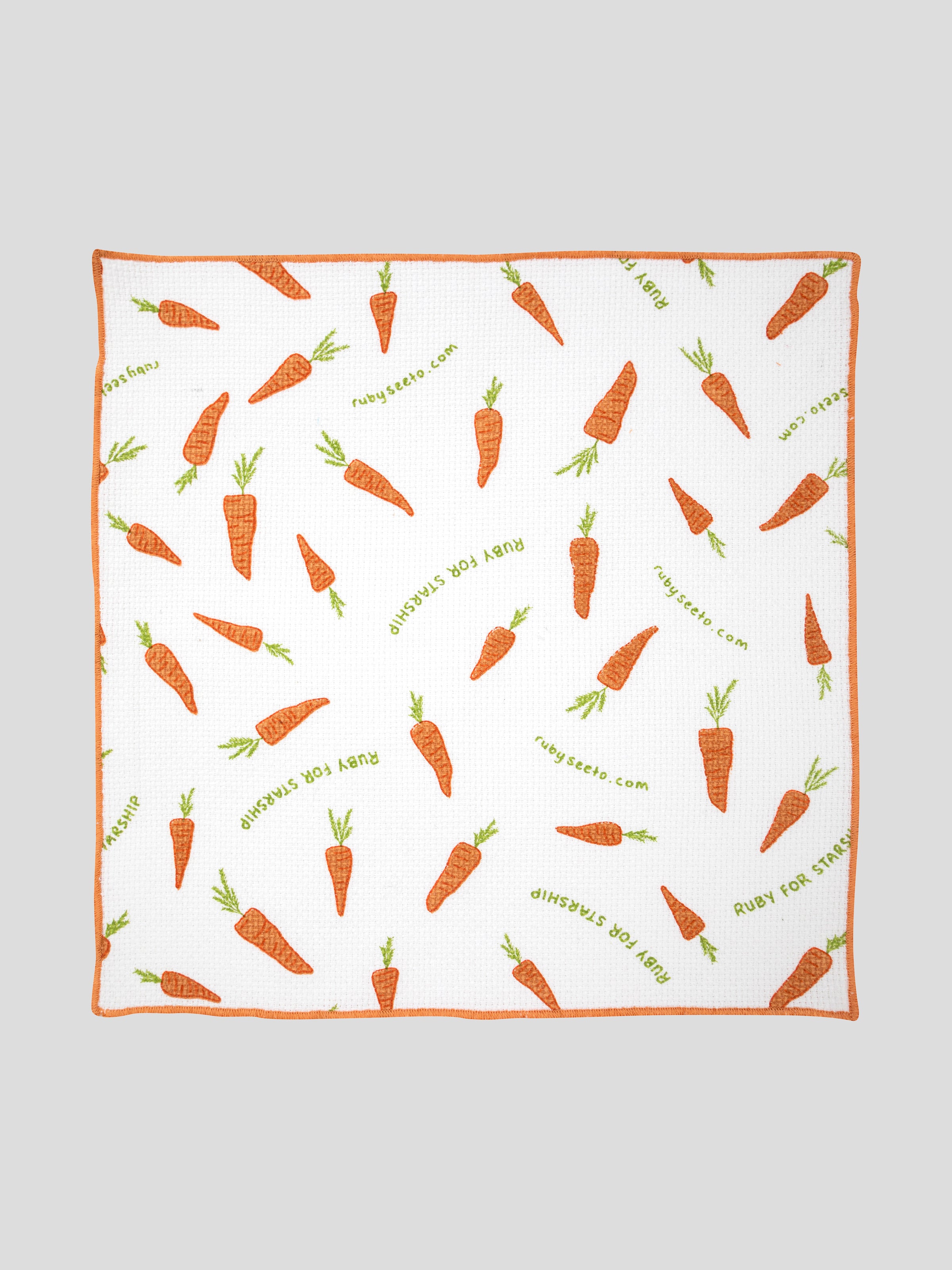 Starship Carrot Washcloth Set of 2 | Multi-5