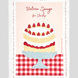 Starship Victoria Sponge Tea Towel | Multi-1