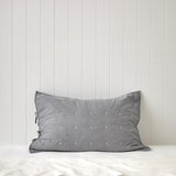 Thorndon Standard Pillowcase | Charcoal-1
