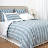 Tidal Duvet Cover Set | Blue Stripe-3