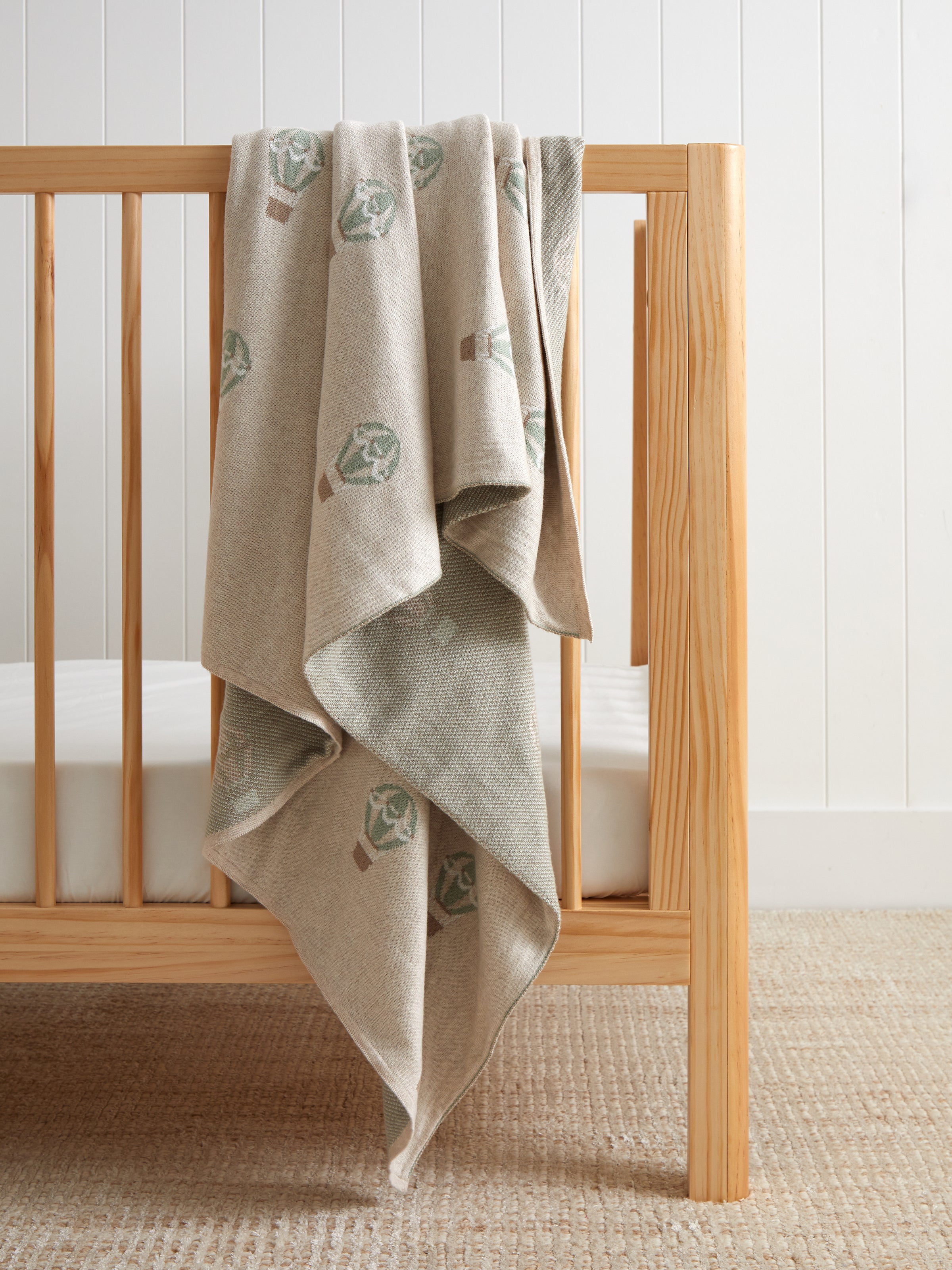 Up & Away Cot Blanket | Multi-1