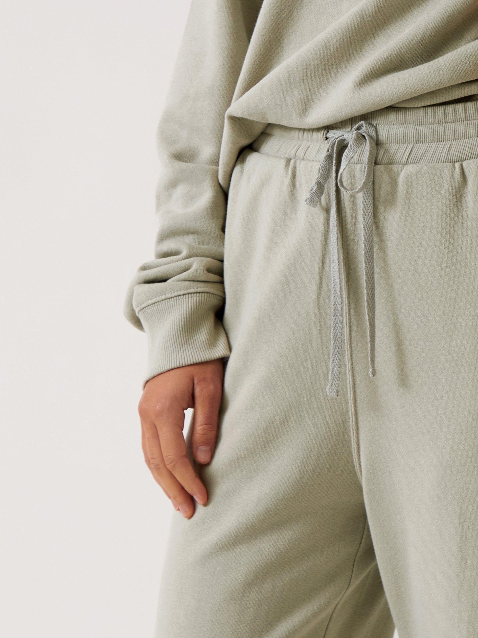Weekend Cotton Knit Lounge Pants | Sage-2