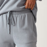 Weekend Cotton Knit Lounge Pants | Sky-2