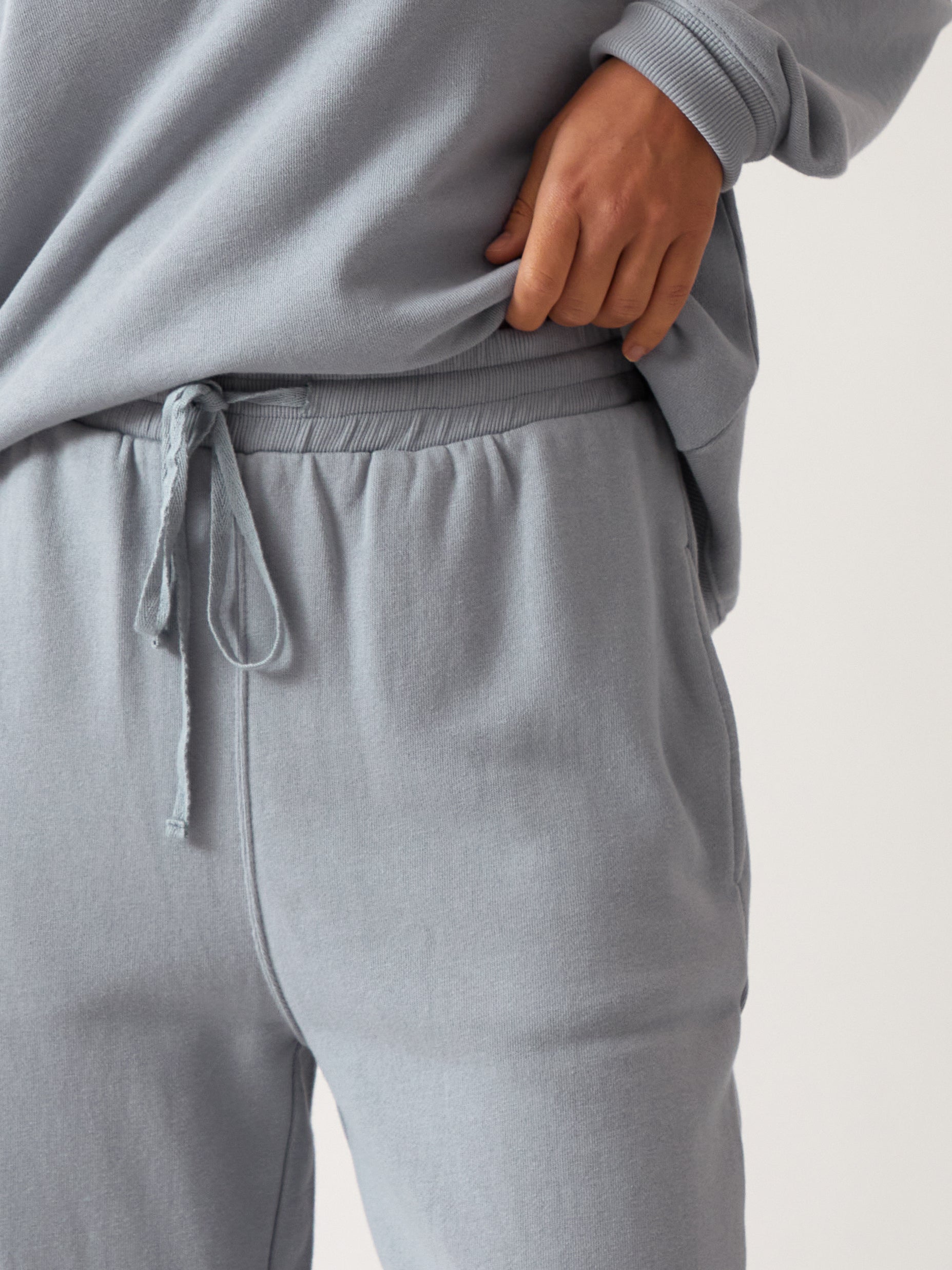 Weekend Cotton Knit Lounge Pants | Sky-2