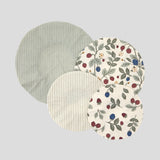 Wildberry Dish Cover Set of 4 | Multi-1