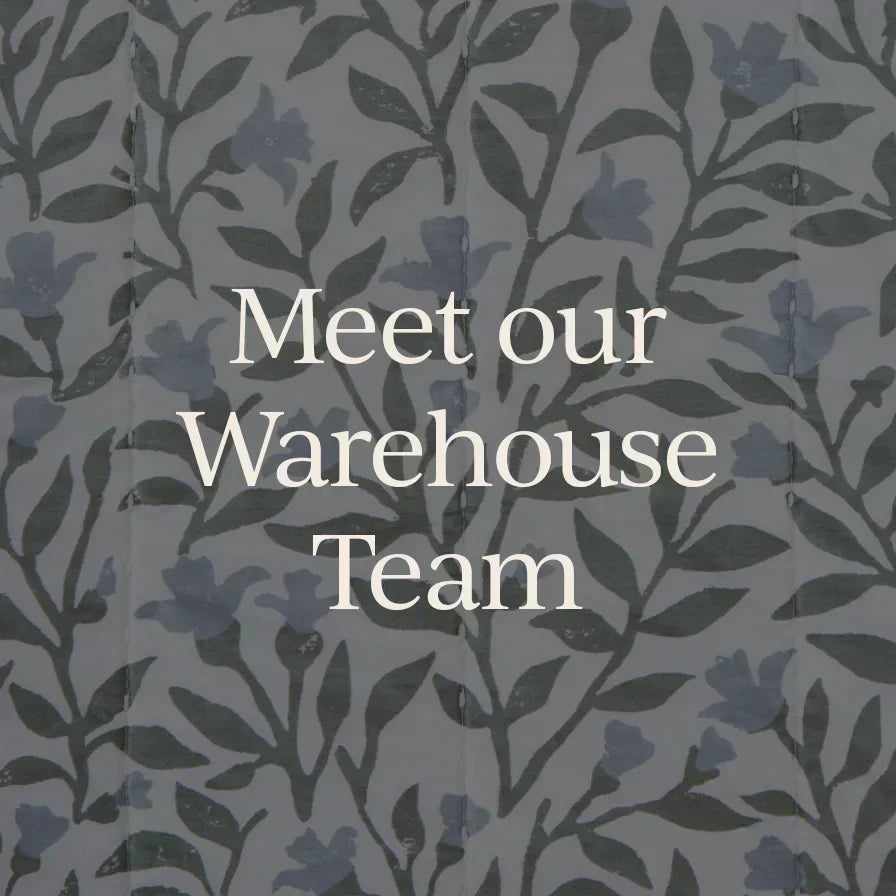 Meet our Warehouse Team