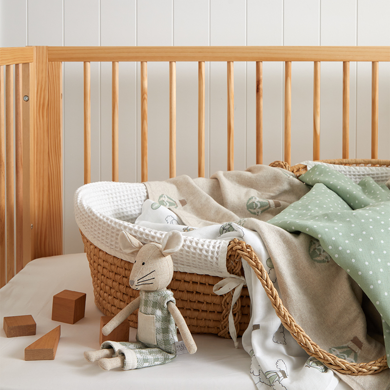 New baby + nursery styling