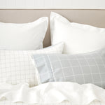 Cardrona Reversible Flannel Duvet Set | Blue White Check2