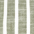 Anderson Square Cushion Cover in Olive Stripe