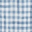 Riviera Rayon Tier Dress in Blue Gingham