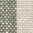 Barcelona Rectangle Cushion Cover in Olive Stripe