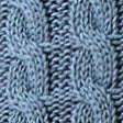 Souvenir Cotton Throw in Blue