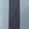 Raya Large Square Cushion Cover in Blue Stripe