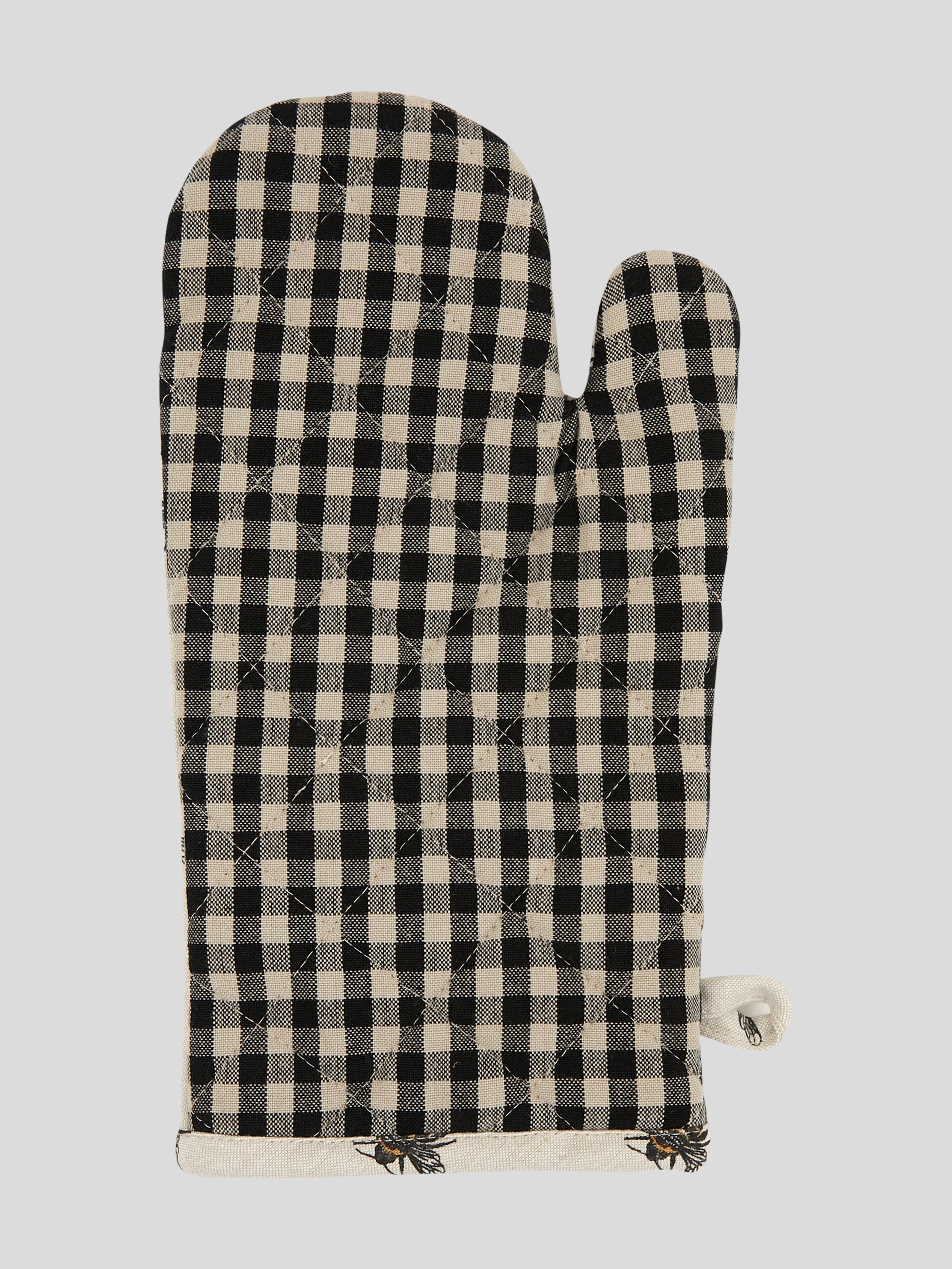 Beekeeper Single Oven Glove | Natural Black2