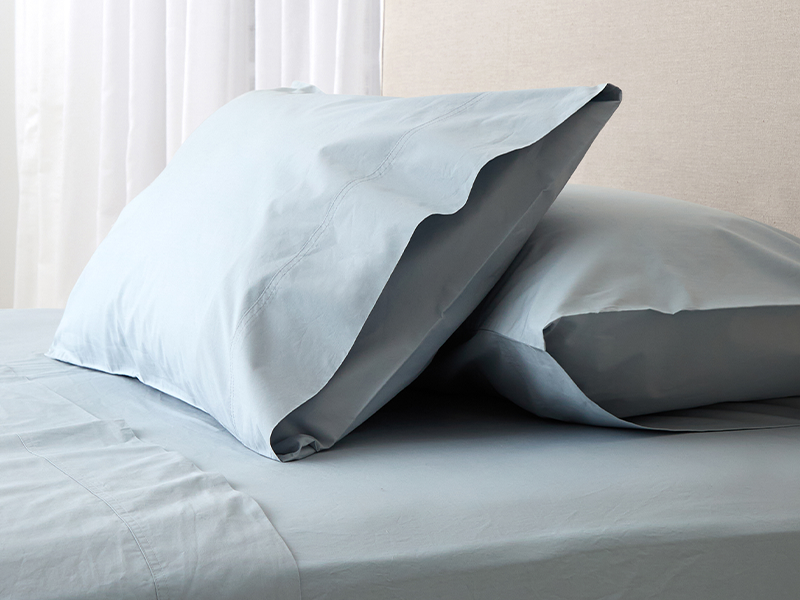 Loft Linen Fitted Sheet in Natural | Wallace Cotton