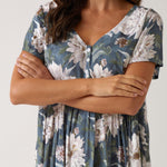 Adeline Empress Nightie | Floral-2