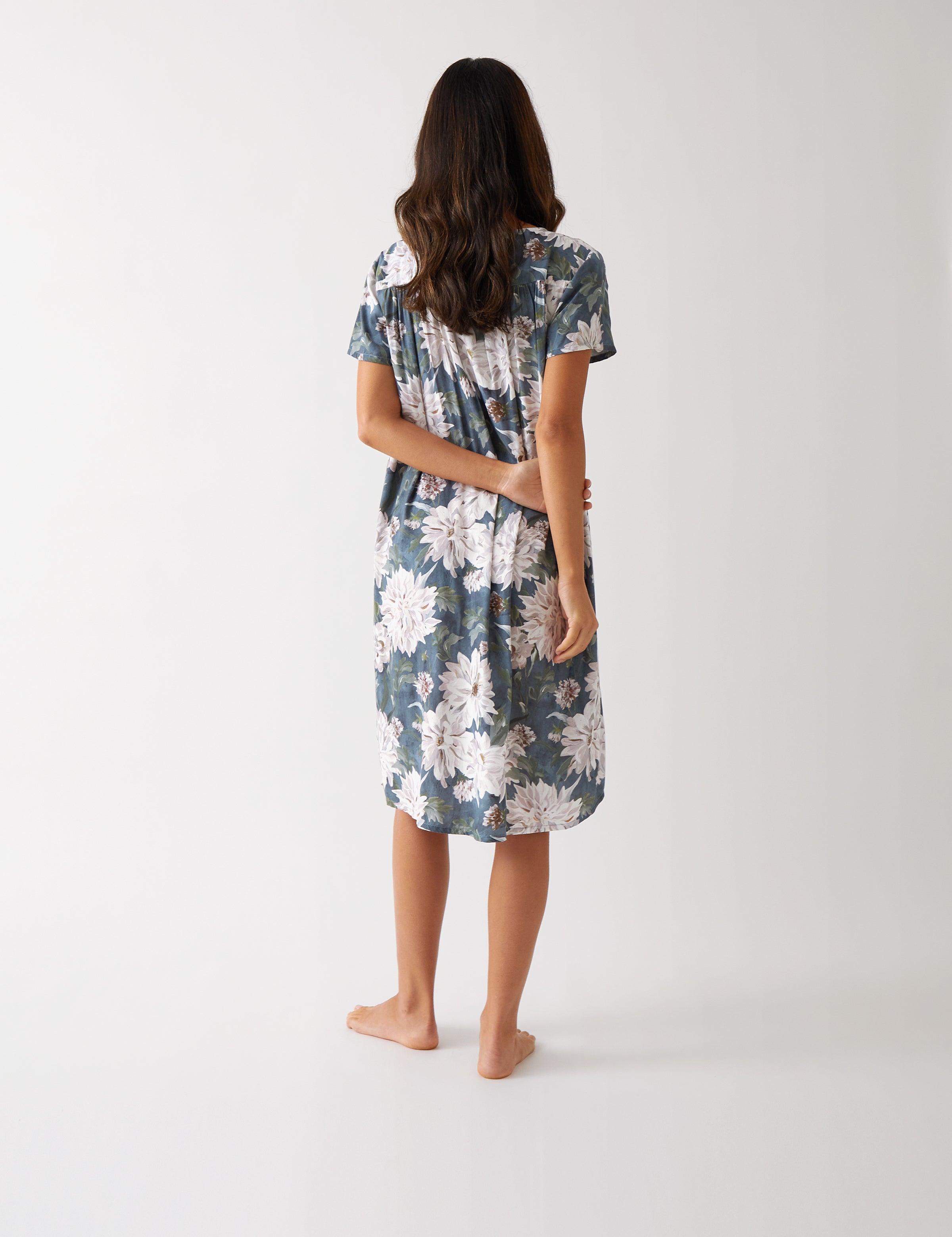 Adeline Empress Nightie | Floral-4