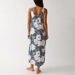 Adeline Full Length Gathered Nightie | Floral-4