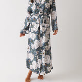 Adeline Full Length Robe | Floral-1