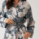 Adeline Full Length Robe | Floral-2