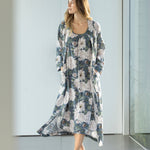 Adeline Full Length Robe | Floral-3