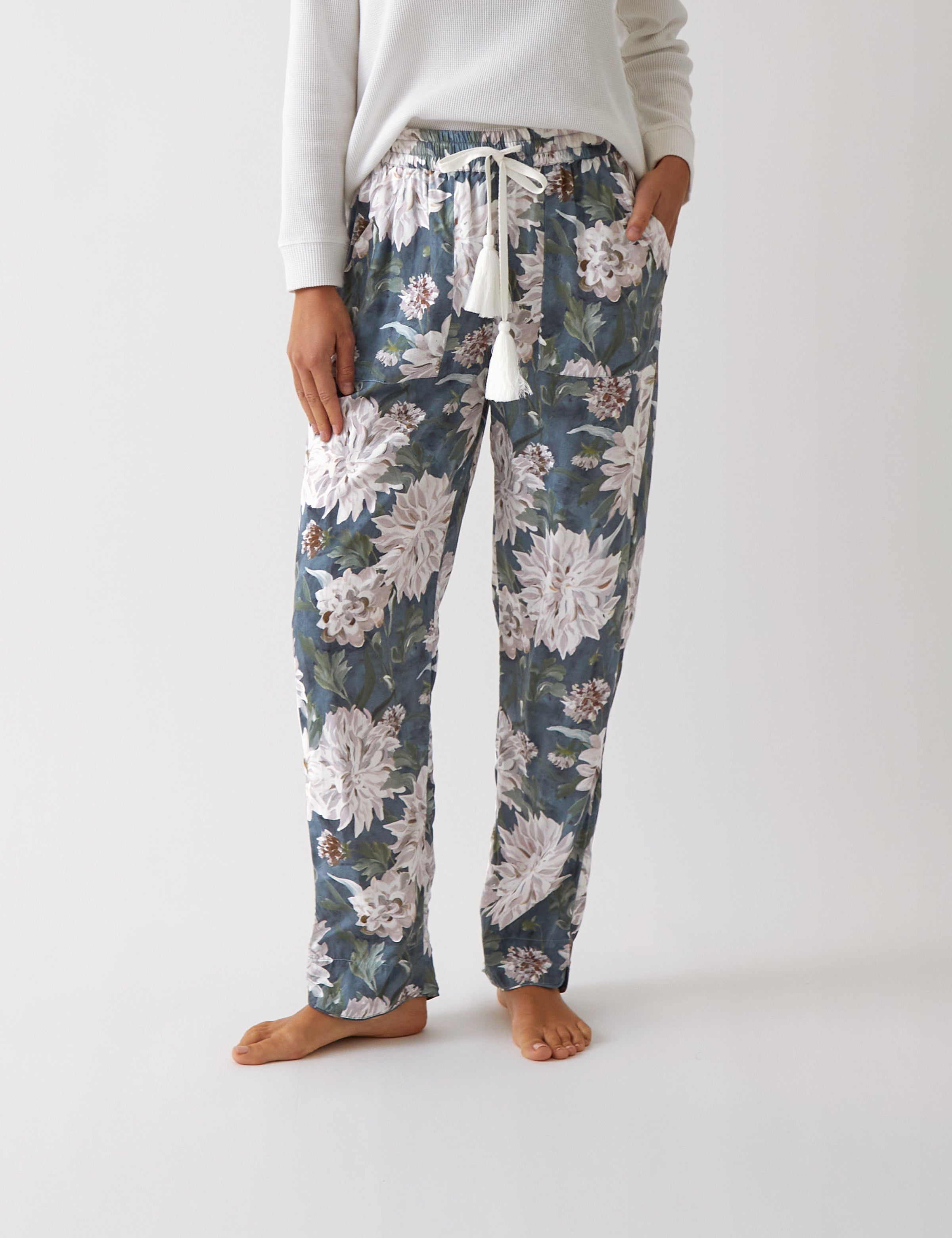 Adeline PJ Pants | Floral-1