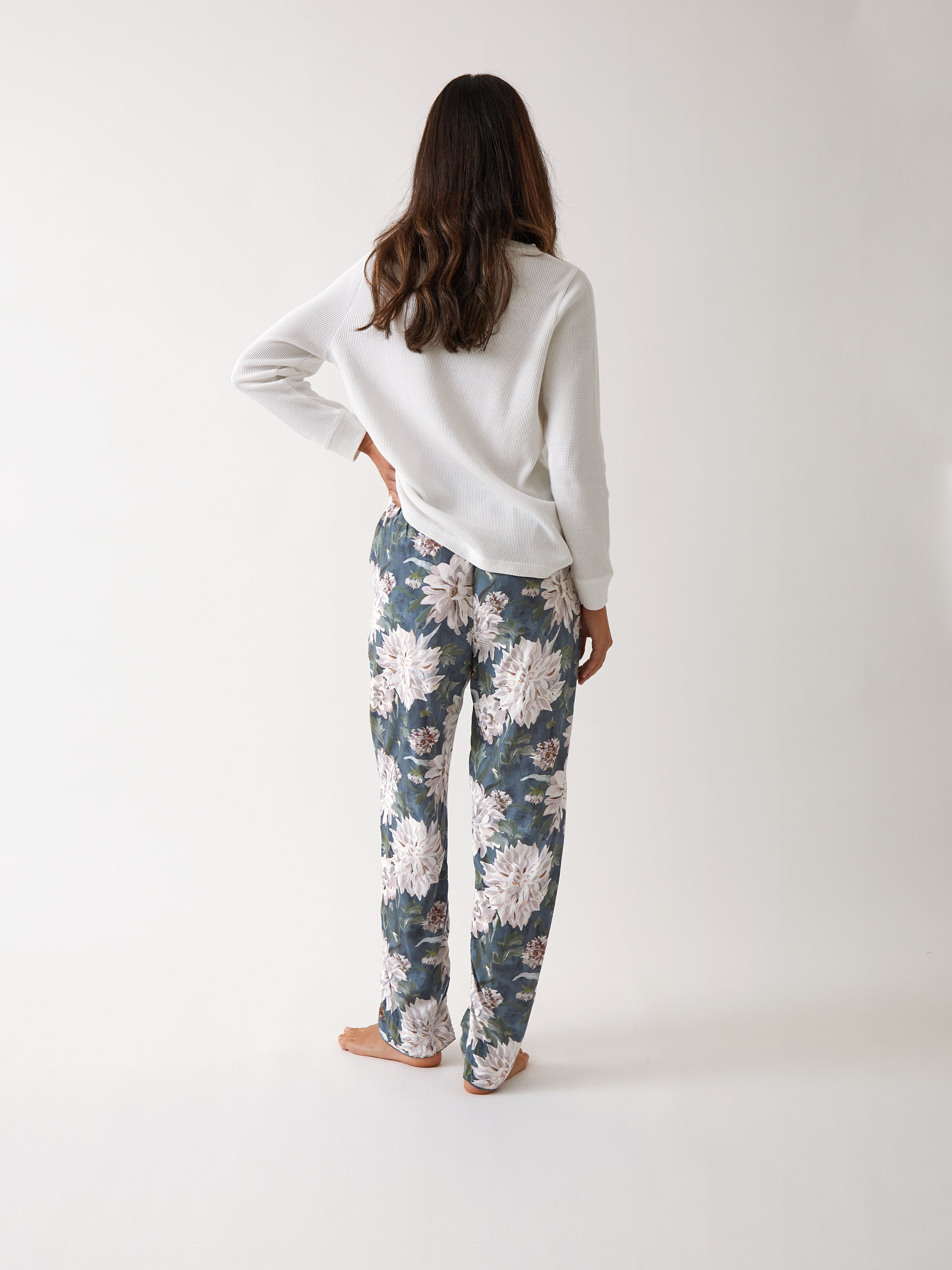 Adeline PJ Pants | Floral-4