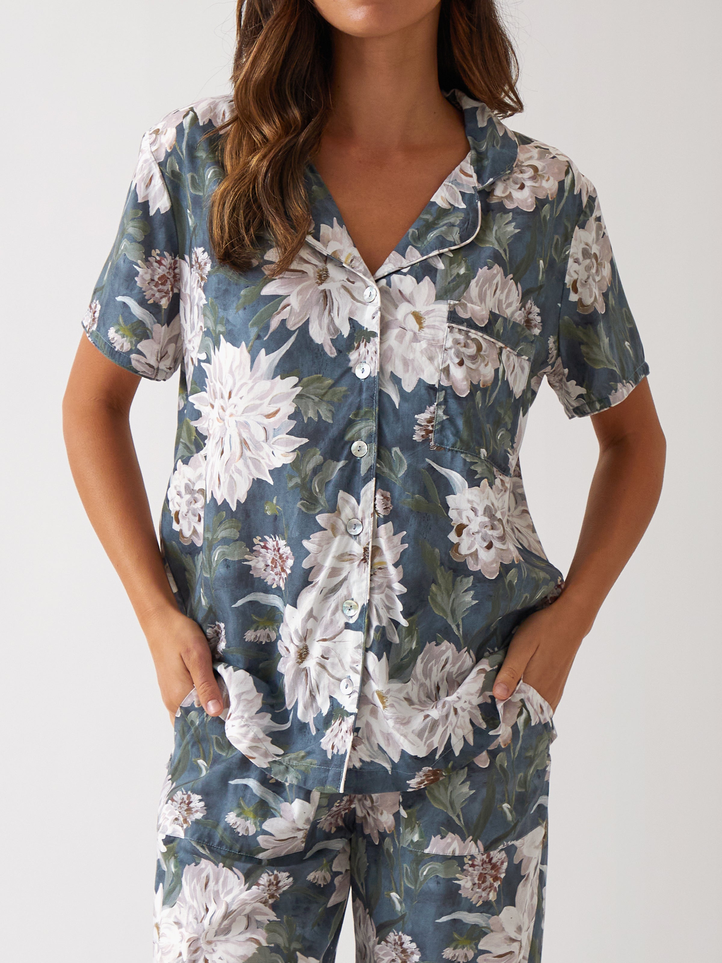 Adeline PJ Shirt | Floral-1