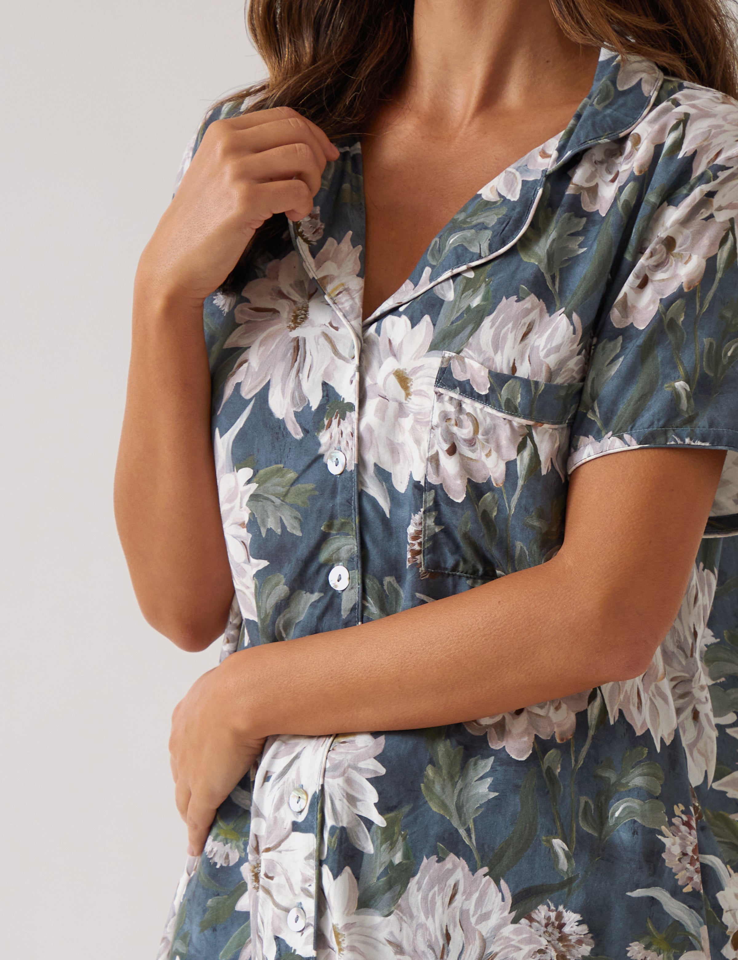 Adeline PJ Shirt | Floral-2