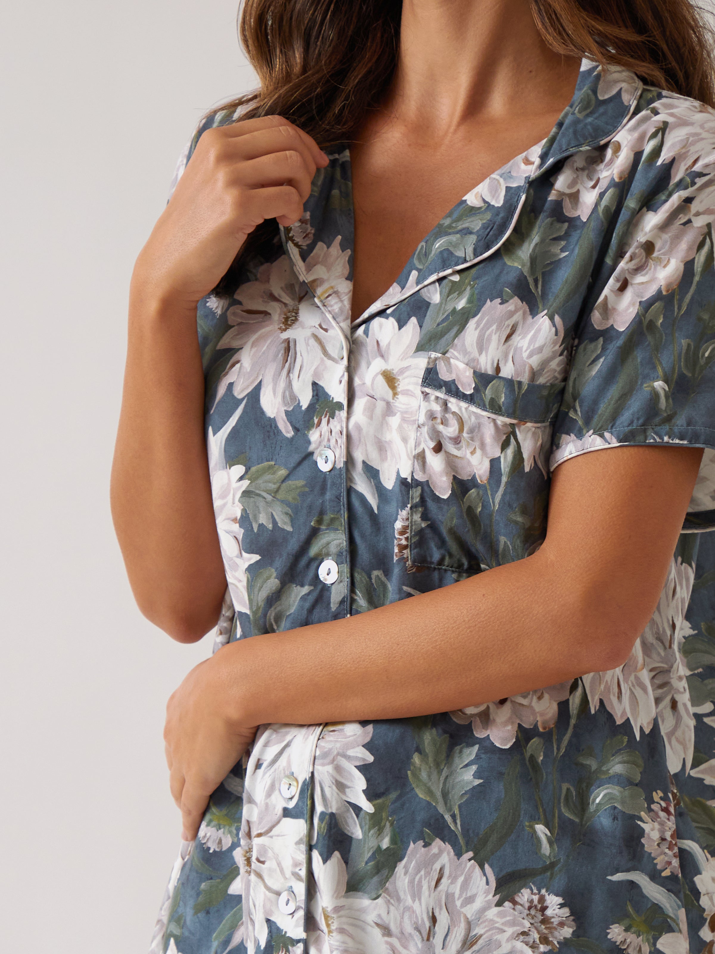 Adeline PJ Shirt | Floral-2