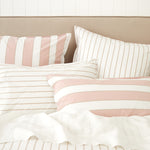 After Glow Duvet Cover Set | Pink Natural-2