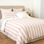 After Glow Duvet Cover Set | Pink Natural-3