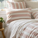After Glow Duvet Cover Set | Pink Natural-5