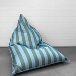 Alfresco Lounger Bean Bag | Green Stripe-1