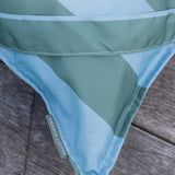 Alfresco Lounger Bean Bag | Green Stripe-3