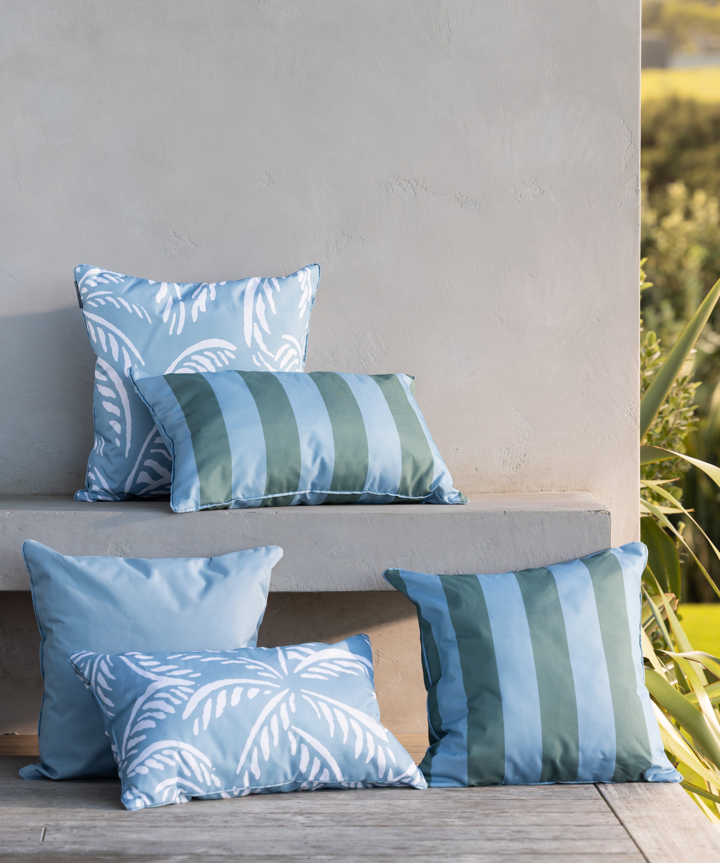 Alfresco Rectangle Filled Cushion | Palm Tree-2