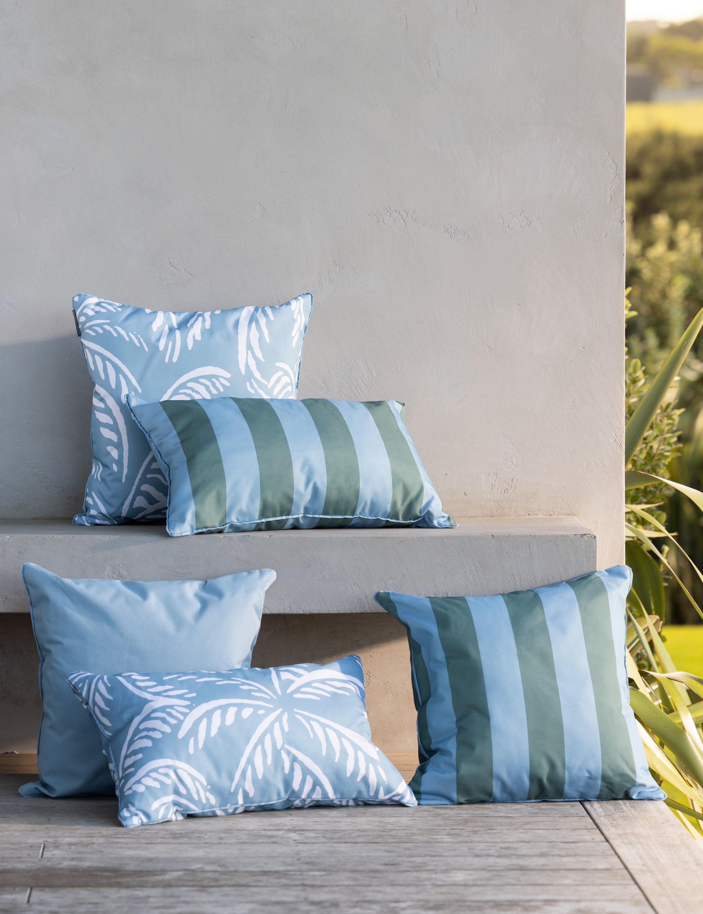 Alfresco Rectangle Filled Cushion | Palm Tree-2