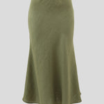 Amalfi Linen Bias Skirt | Cactus-2