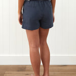 Amalfi Linen Shorts | Ink-4