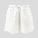 Amalfi Linen Shorts | White-2