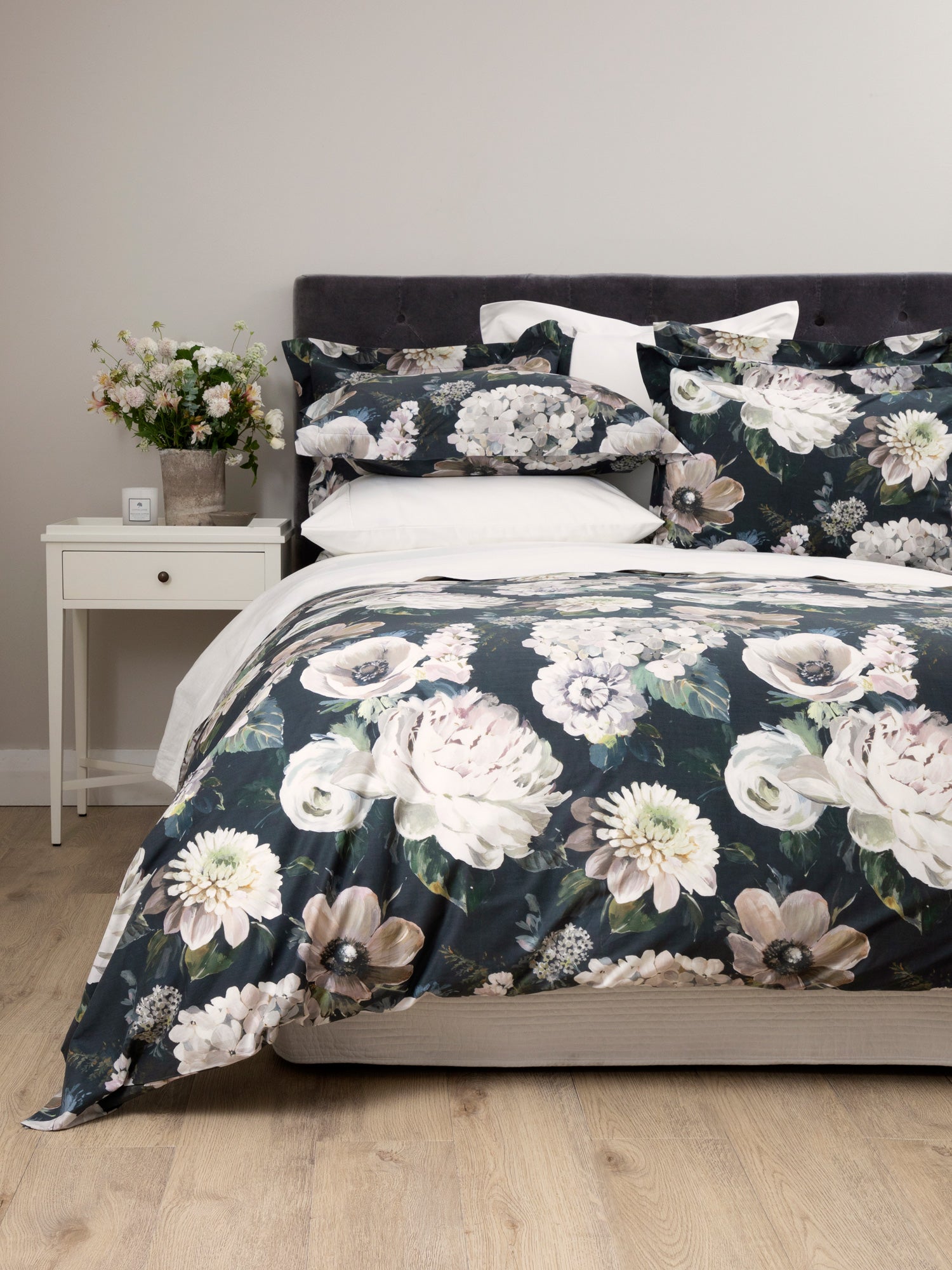 Amarante Duvet Cover Set | Floral-1