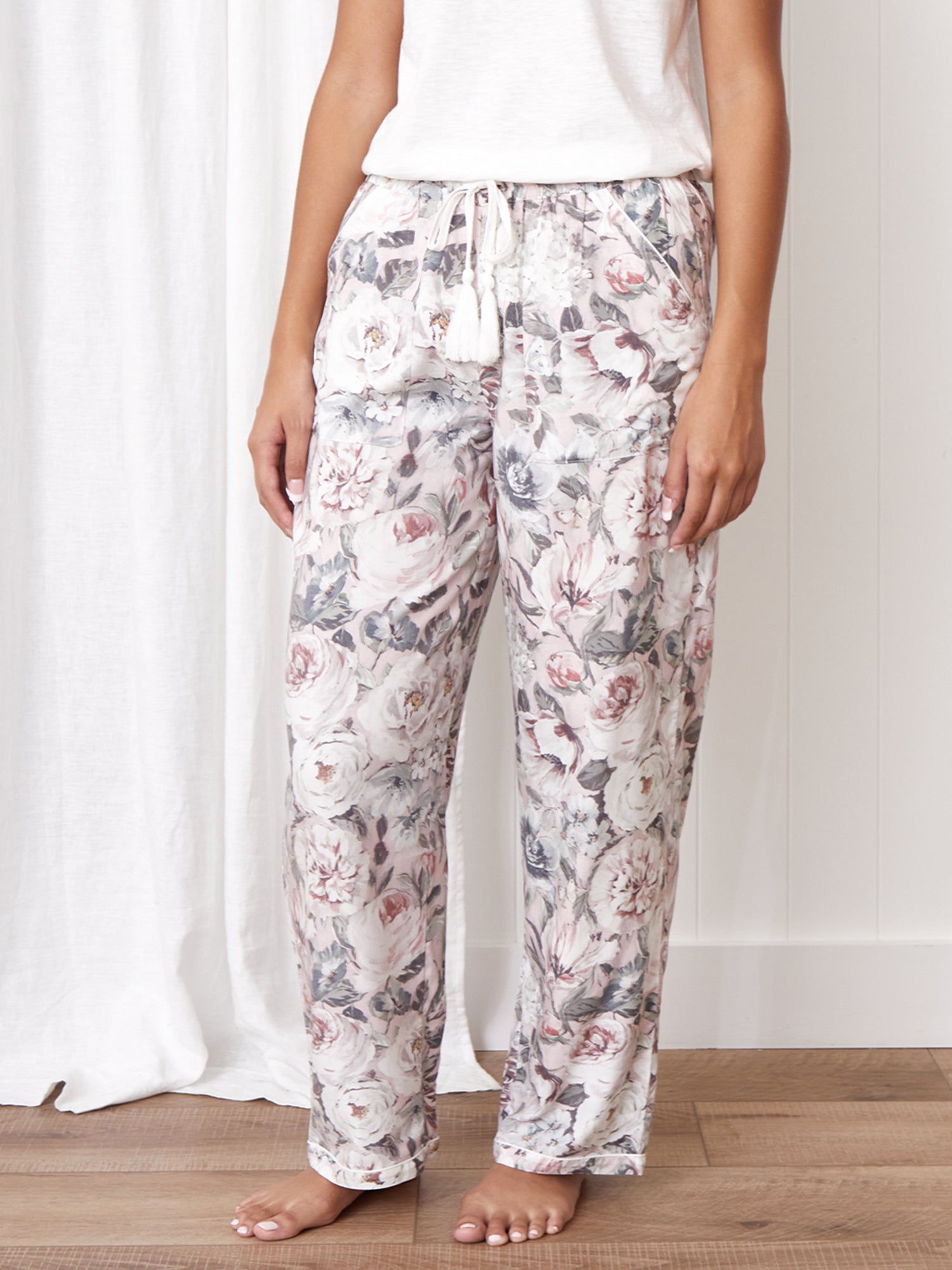 Amelia PJ Pants | Floral-1